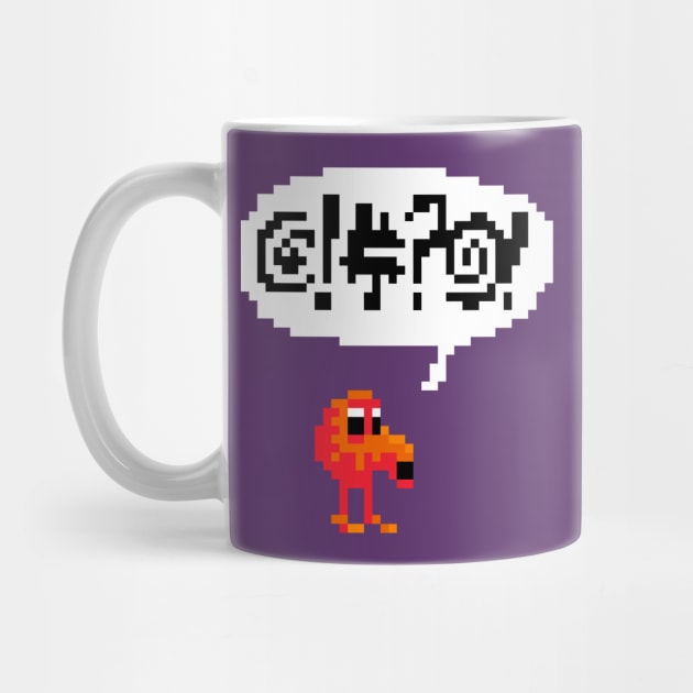 Swearing Q*bert by GraphicGibbon